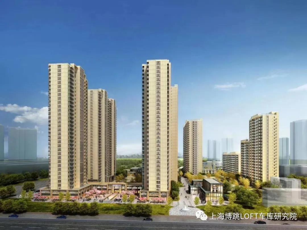 淄博采用了LOFT车库武汉当代集团春风十里项目现已结构封顶！